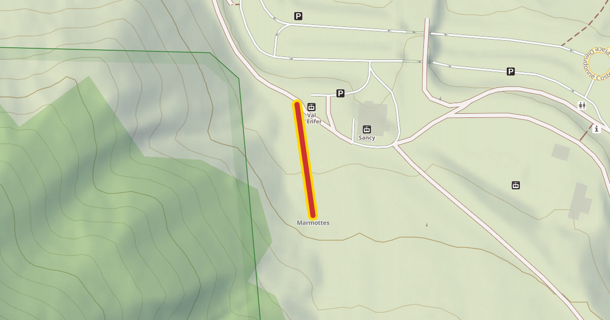 Map preview of Marmottes