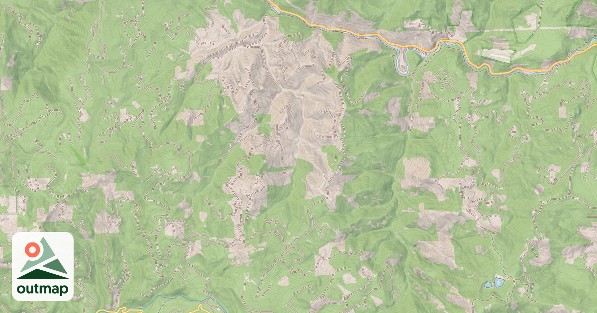 Map of CALF RIDGE