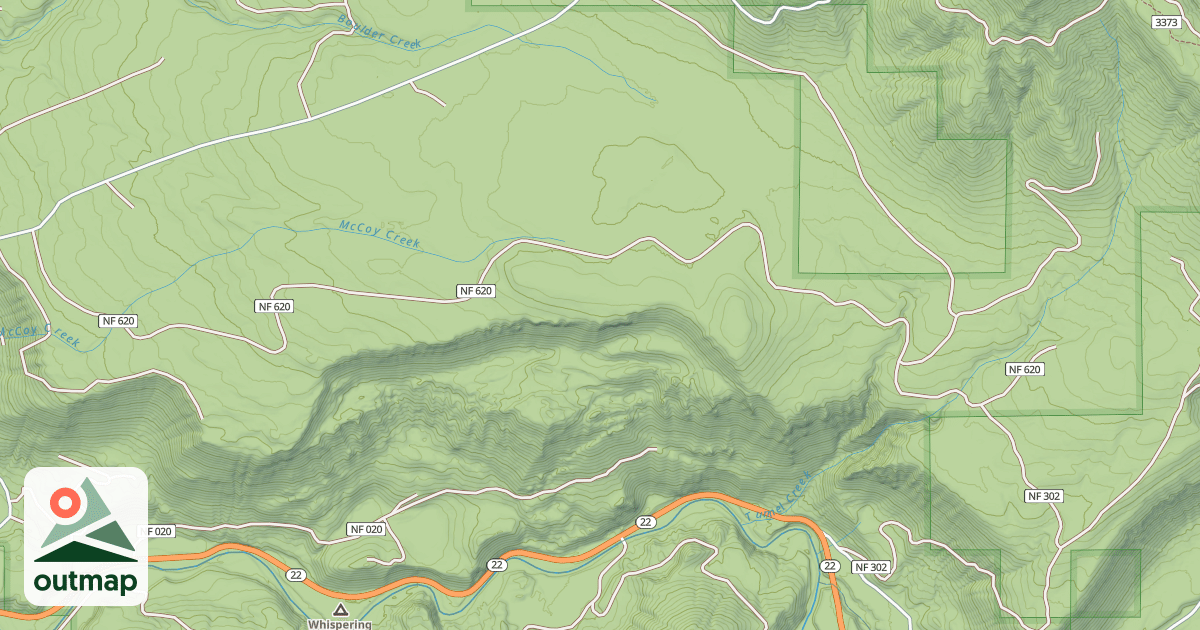 Map of LITTLE PIGEON PRARIE