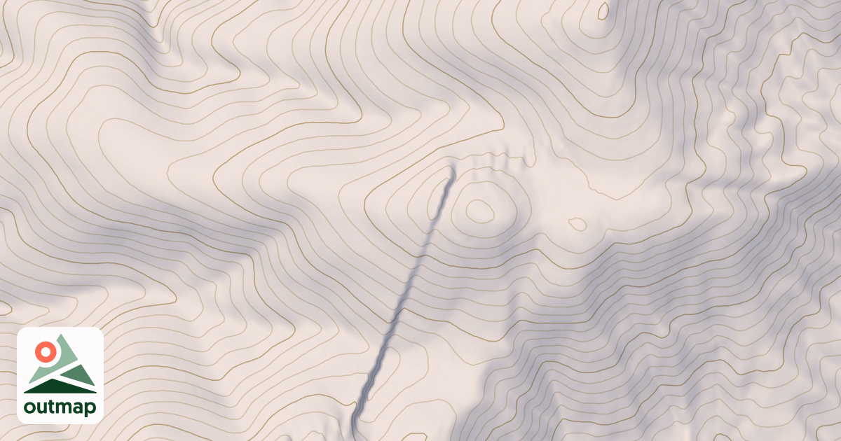 Map of SAND-MOOSE RIDGE