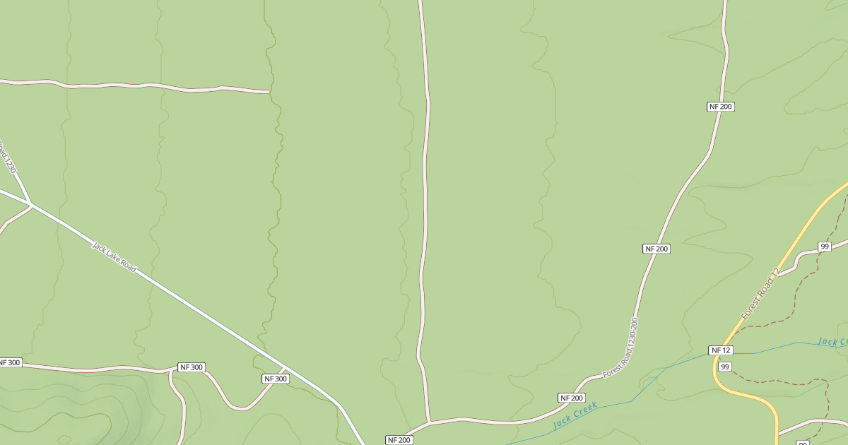 Map preview of USFS Motor Vehicle Use Map Roads {5A6BCF56-416C-48BB-B3A0-BECD774C92F2}