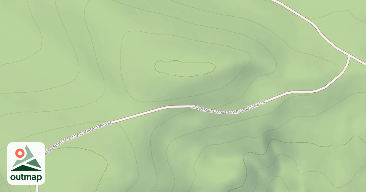 Map of USFS National Forest System Roads {38E2D1D6-5C61-492E-A49E-488CA88AFEBB}