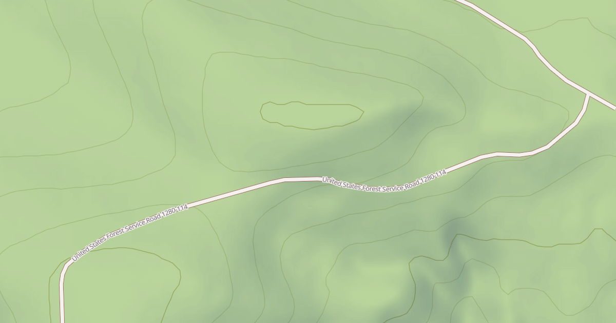 Map preview of USFS National Forest System Roads {38E2D1D6-5C61-492E-A49E-488CA88AFEBB}