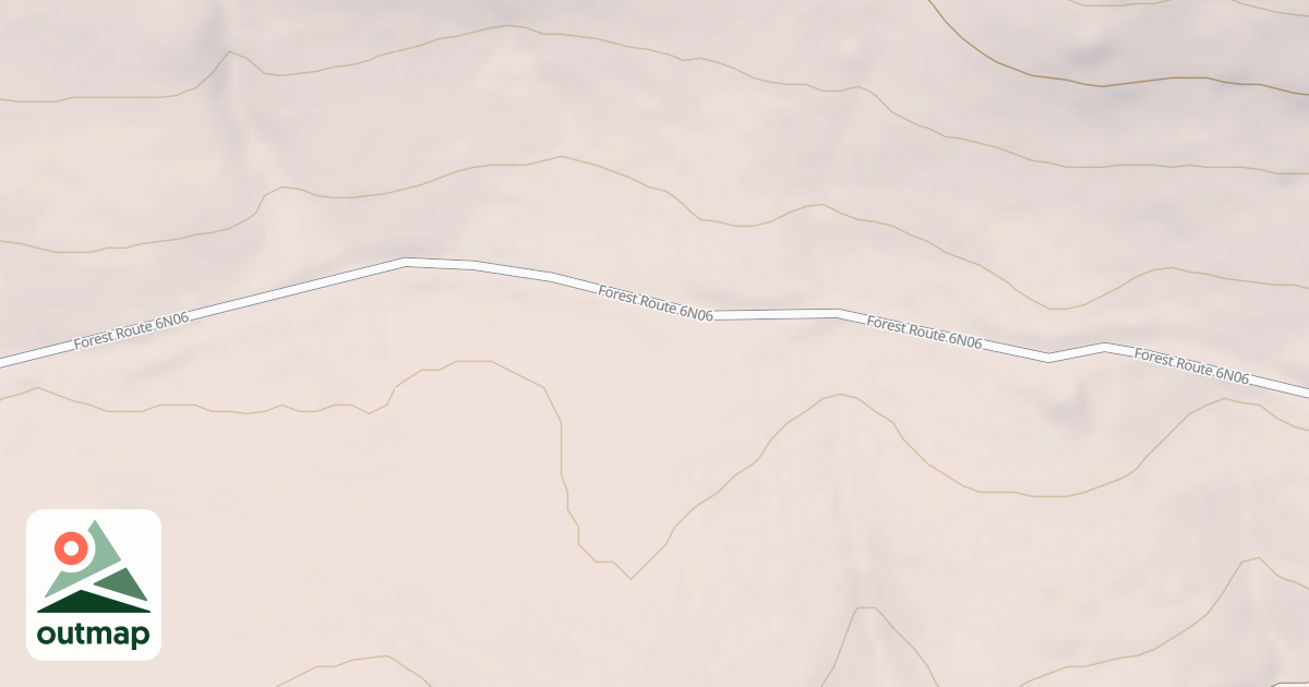 Map of USFS Motor Vehicle Use Map Trails 243244010602