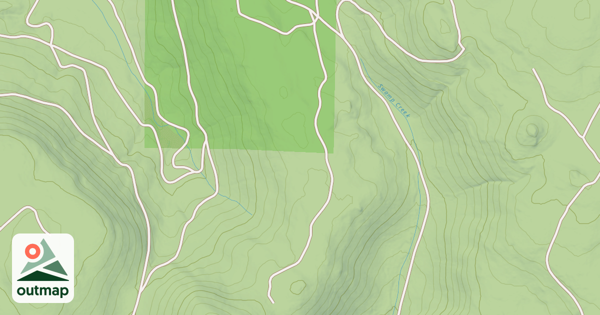 Map of NW 1/4 SEC 13