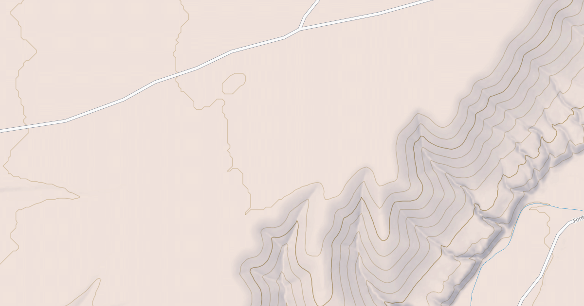 Map preview of USFS National Forest System Roads {0A67B1C8-A8FD-4AFC-8DF2-F4ADB756ECA9}