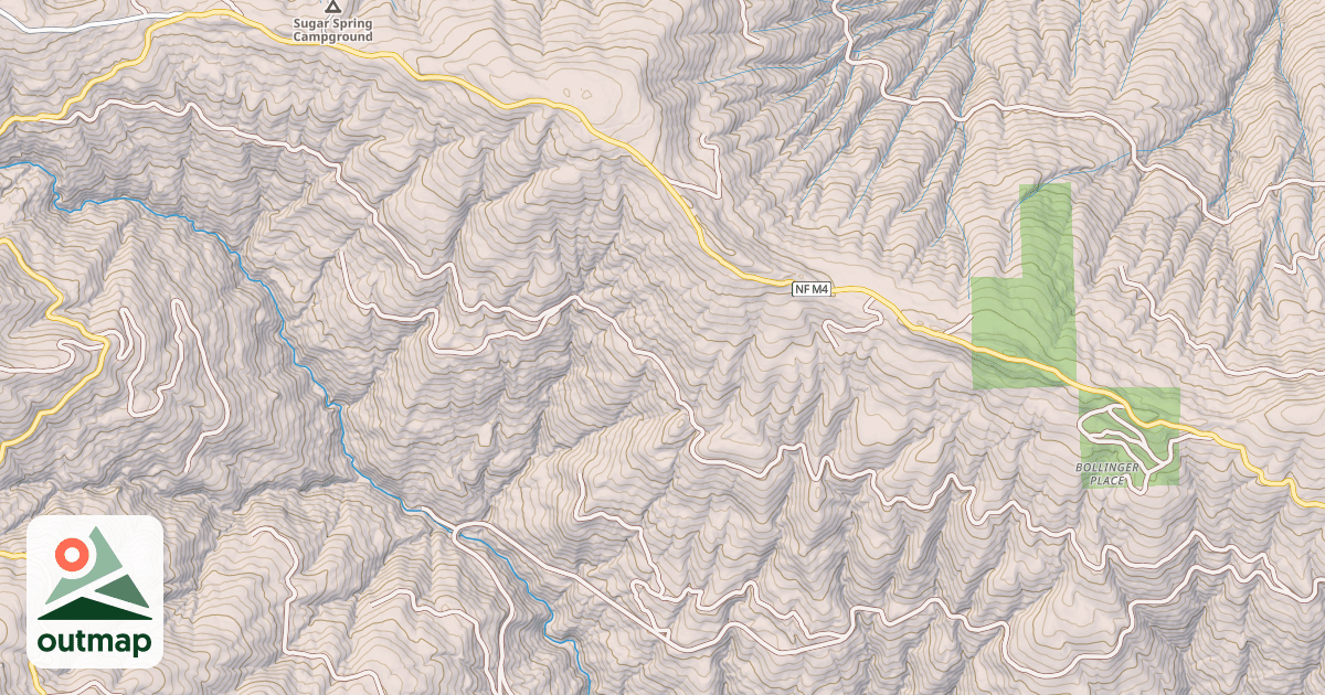 Map of GRINDSTONE RIM