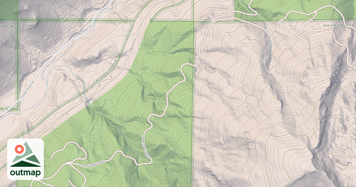 Map of BORUP