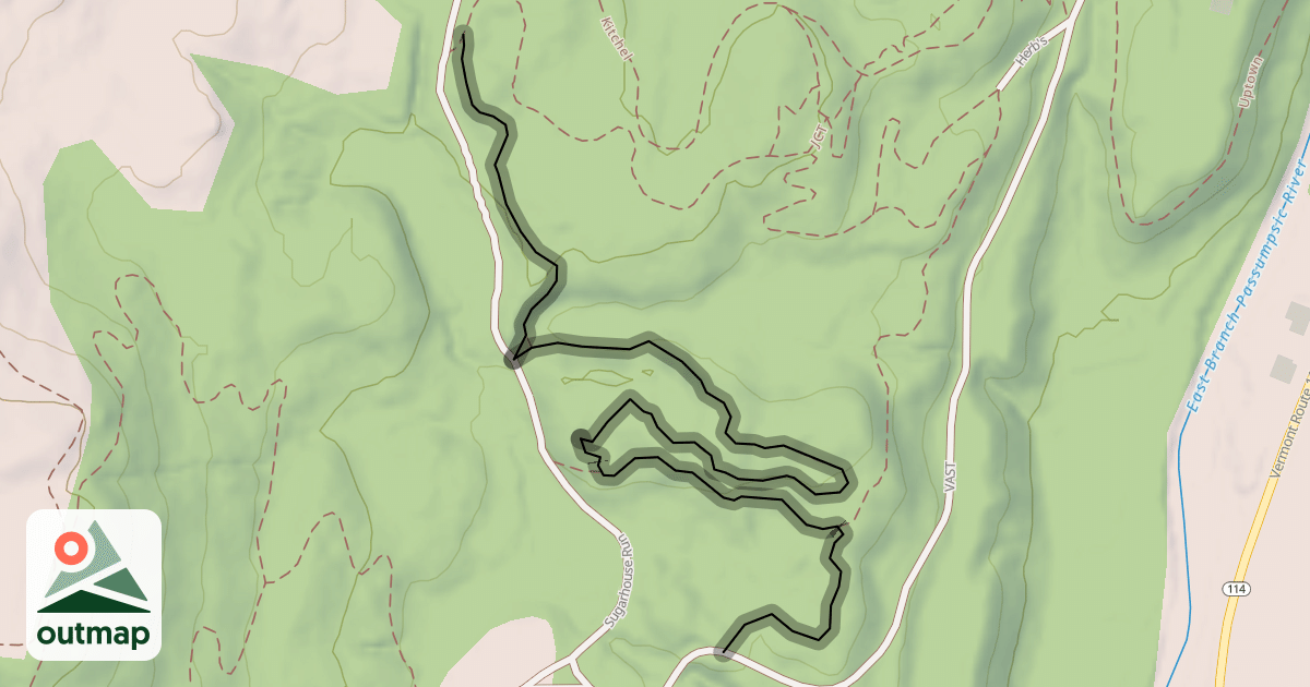 Map of Beat Bog