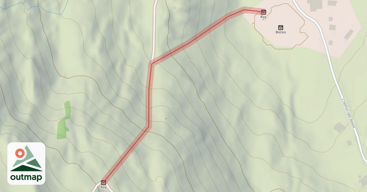 Map of La Face