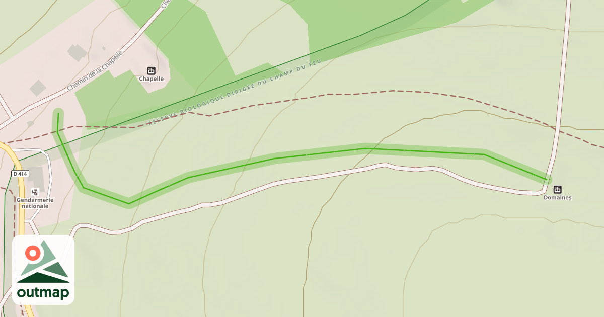 Map of La Chapelle
