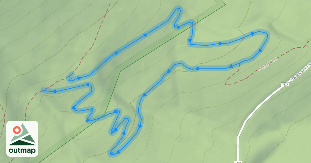 Map of Leniency Trail
