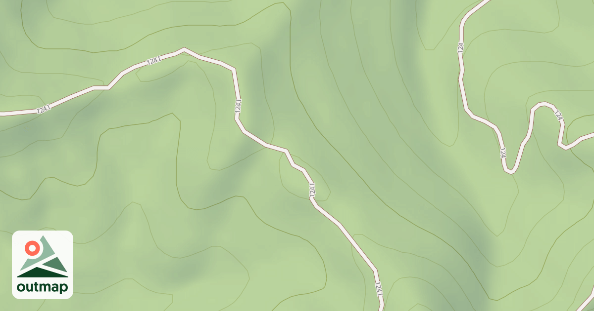 Map of White Sulphur Ohv Trail - I