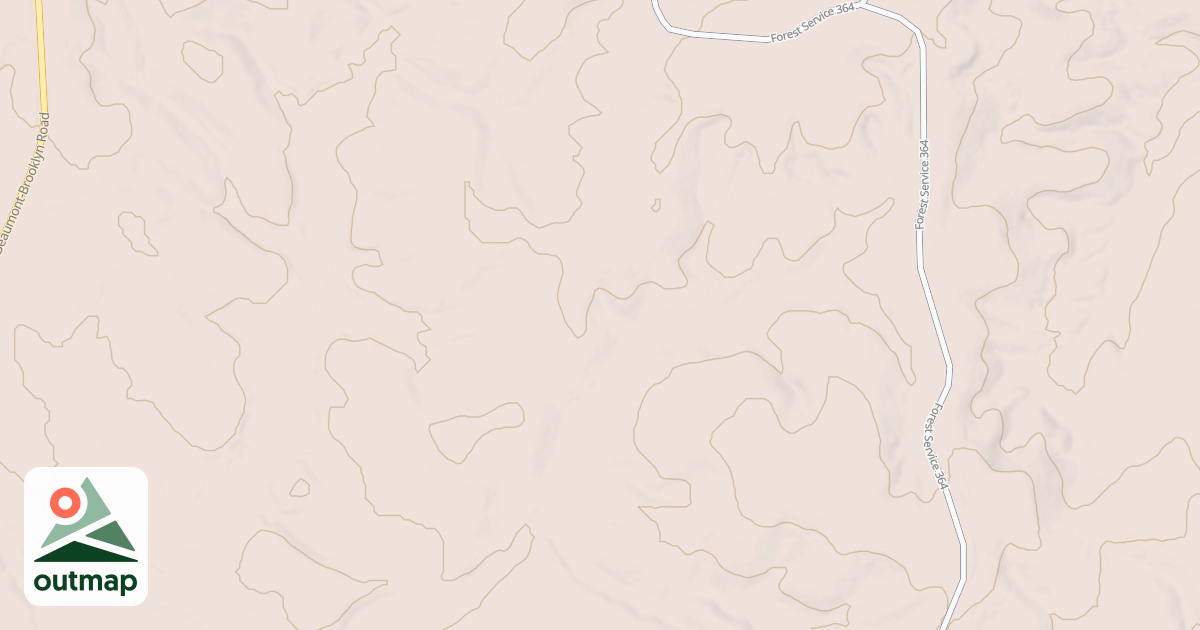 Map of USFS Motor Vehicle Use Map Roads {D3E33965-BE41-48D6-BA1E-AE75F53C42F4}