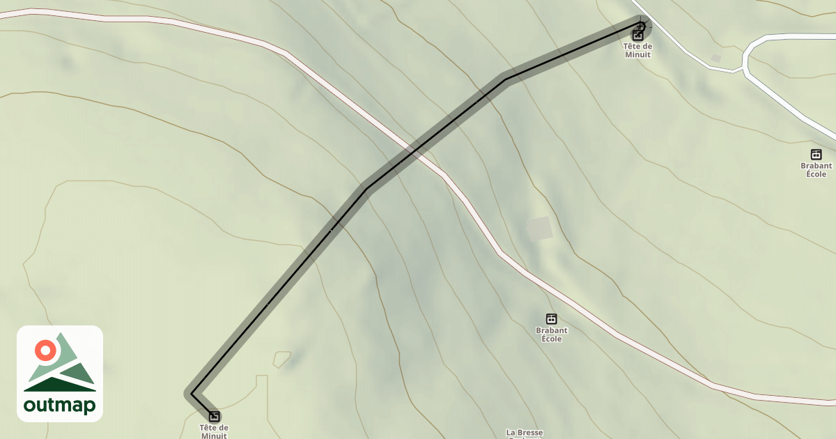 Map of Le Mur
