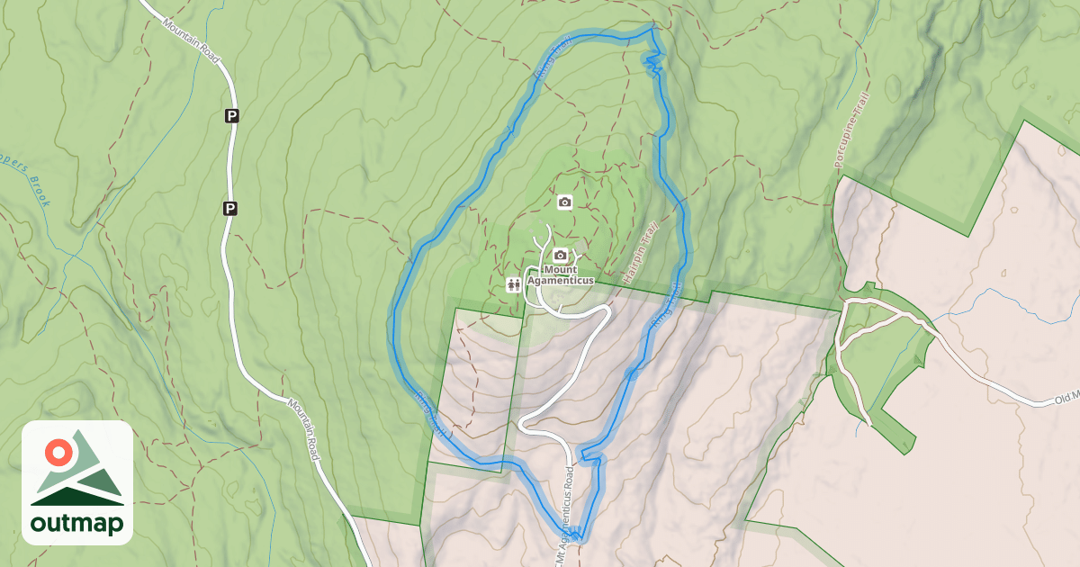 Map of Ring Trail