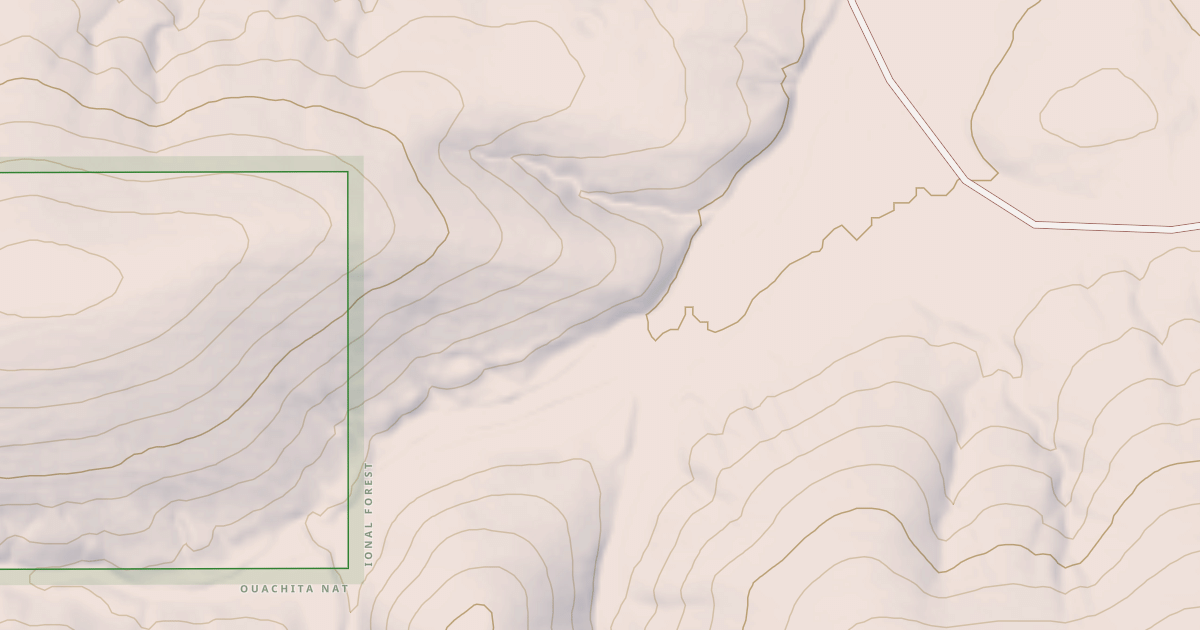 Map preview of USFS Motor Vehicle Use Map Roads {10361FAD-96C6-4AF9-AE4D-B85163C67C09}
