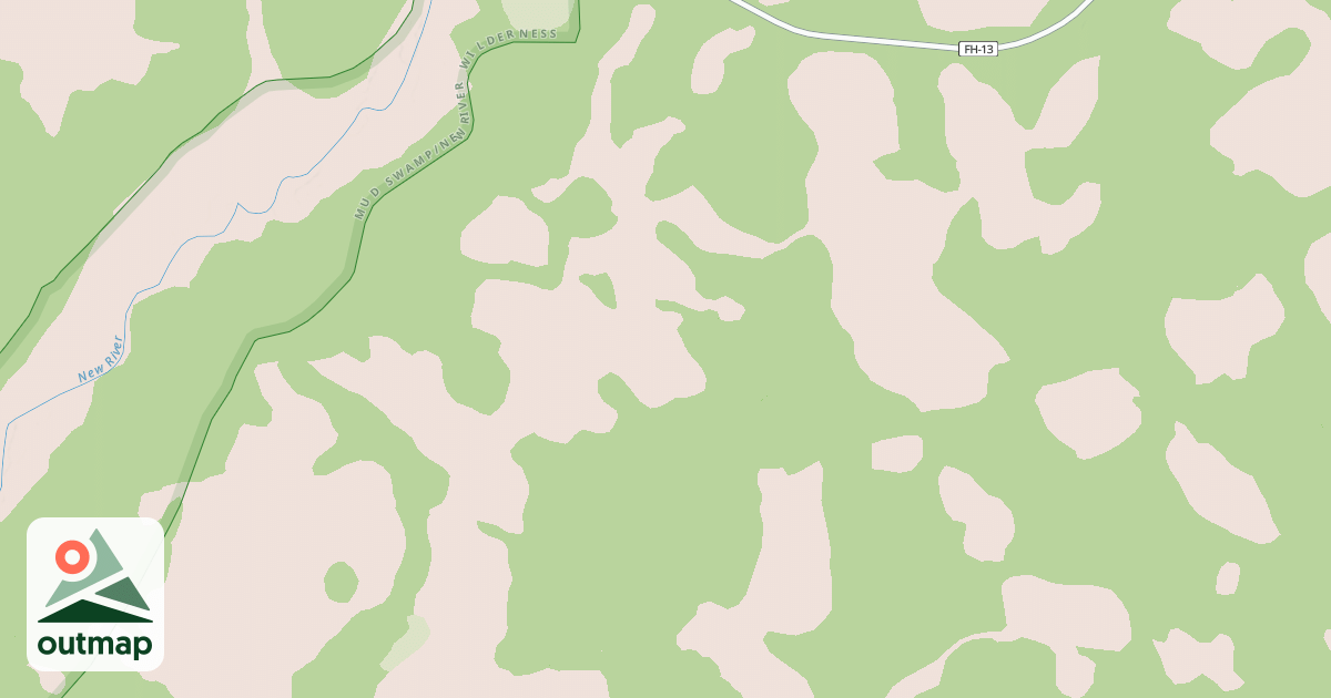 Map of USFS Motor Vehicle Use Map Roads {0659D018-F290-40AD-BC7A-905EE82C4DEB}