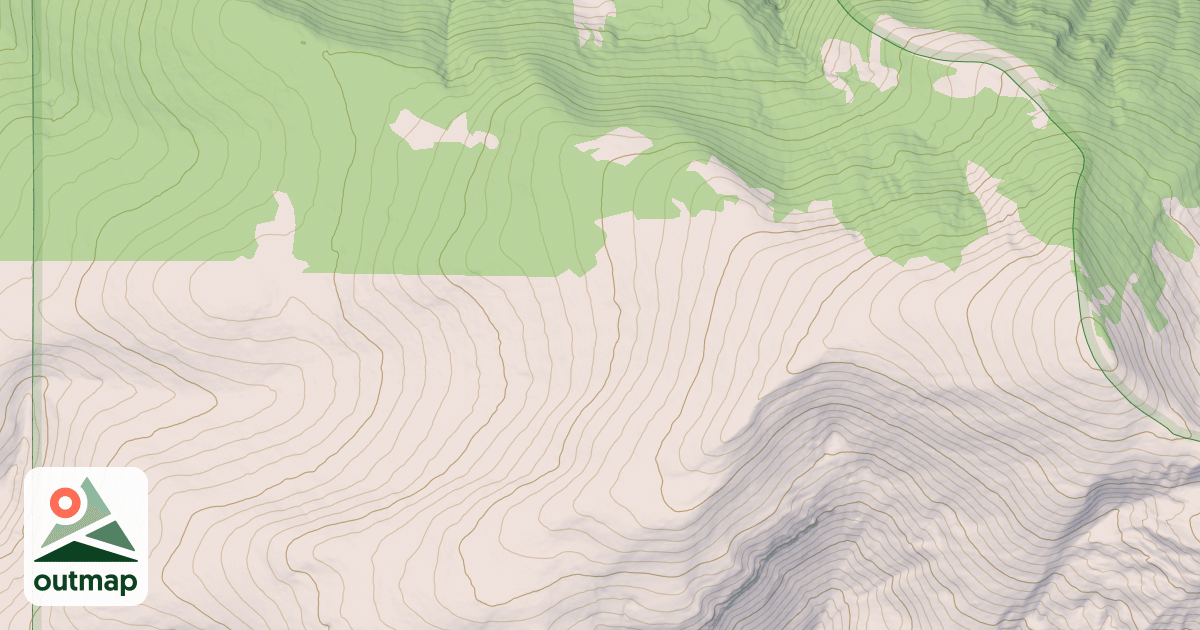 Map of BALDY KNOLL