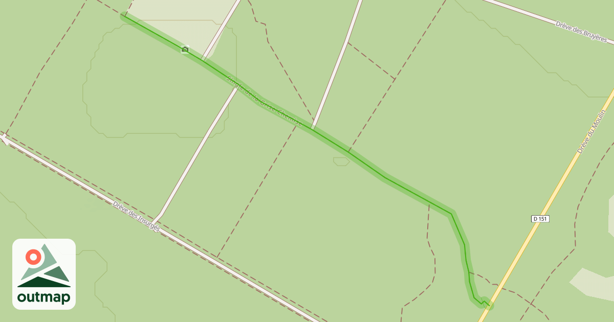 Map of Single de la Grise Chemise
