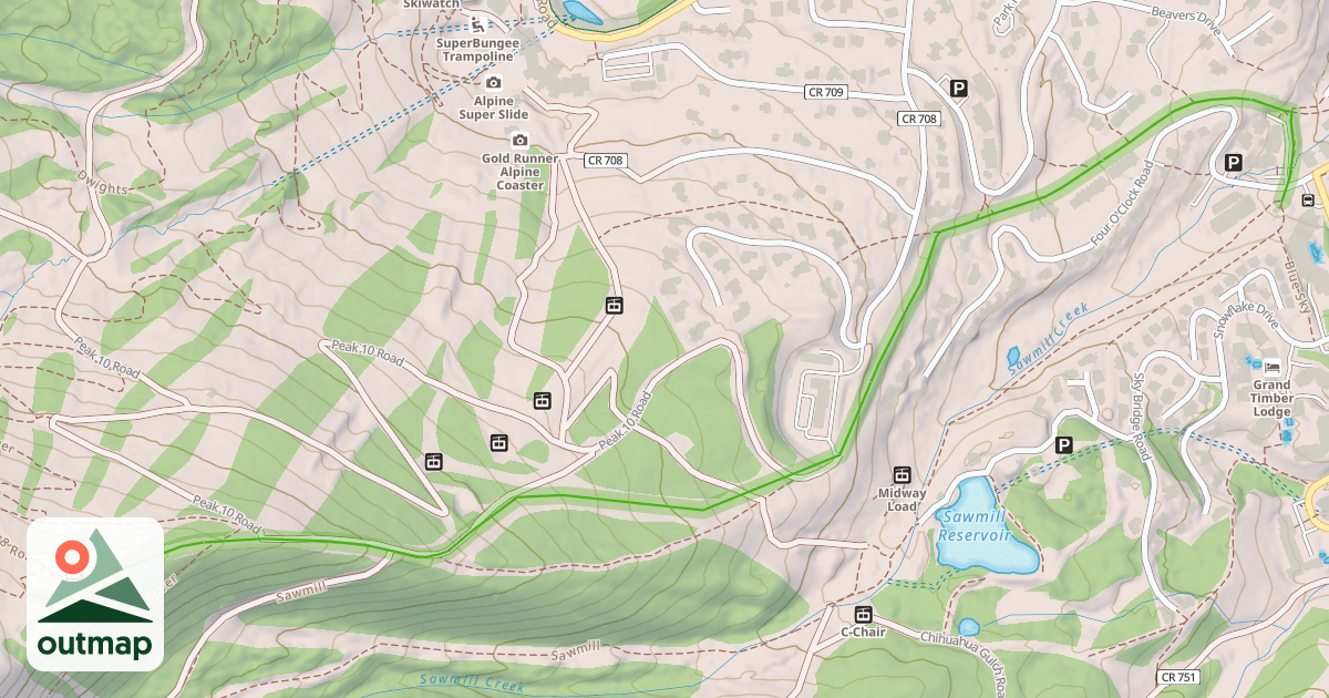 Map of Lower 4 O'Clock
