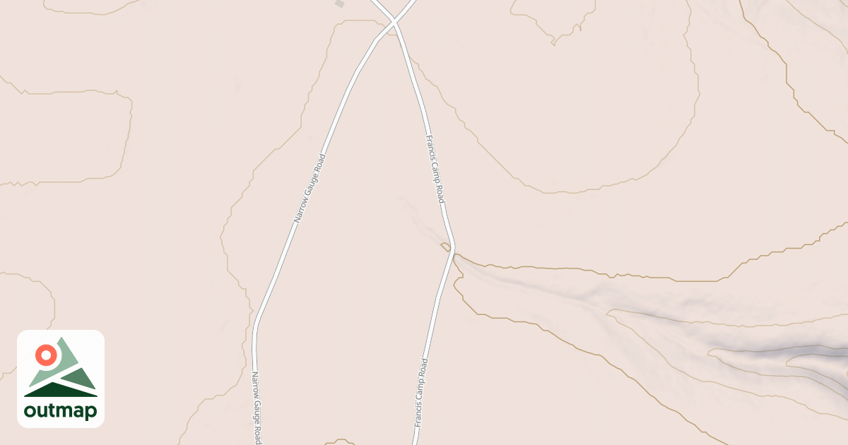 Map of Coudy Pike Snowmobile Trails