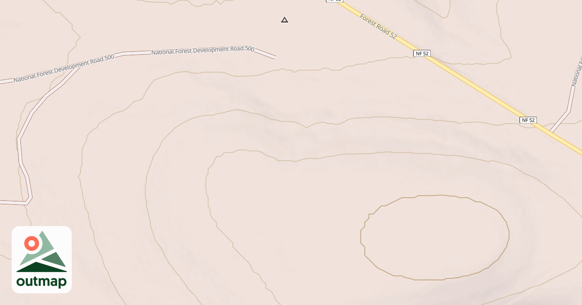 Map of DRIFT FENCE CAMPGROUND