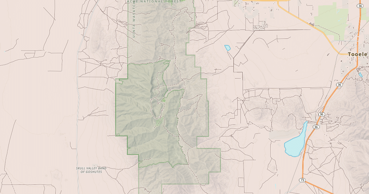 Map preview of Stansbury Front