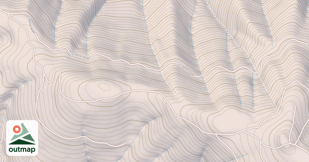 Map of LE PERRON RIDGE