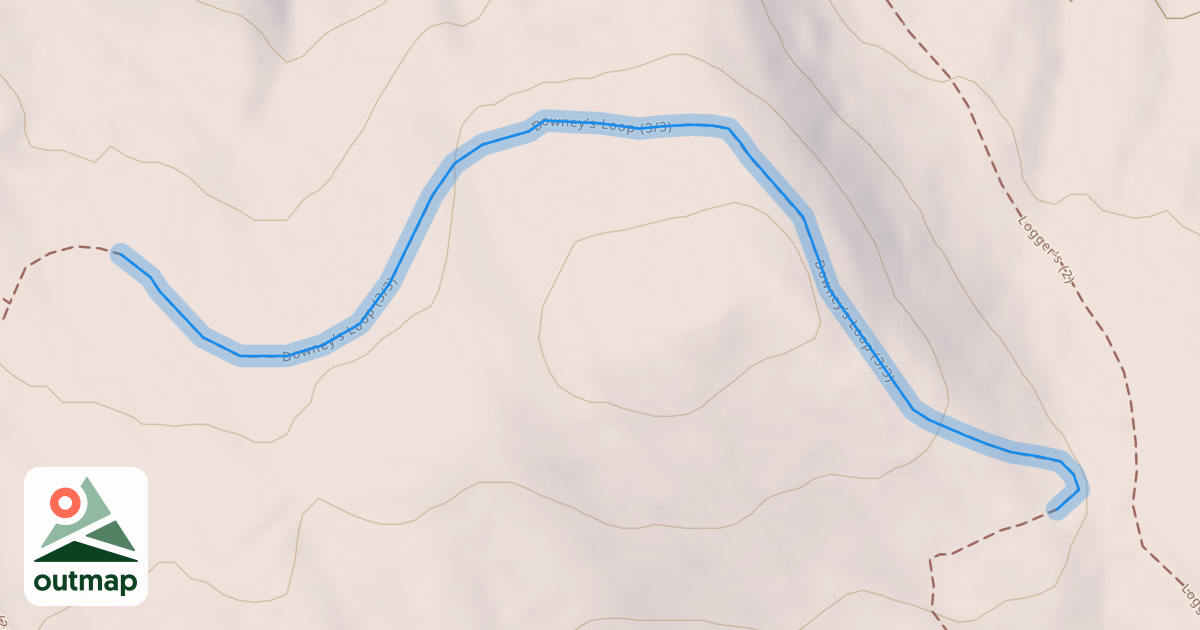 Map of Downey’s Loop (3/3)