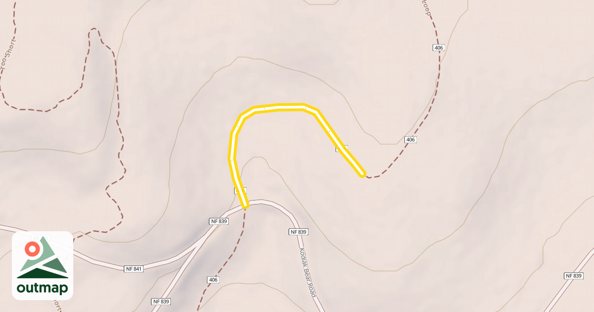 Map of Blue Ridge Loop