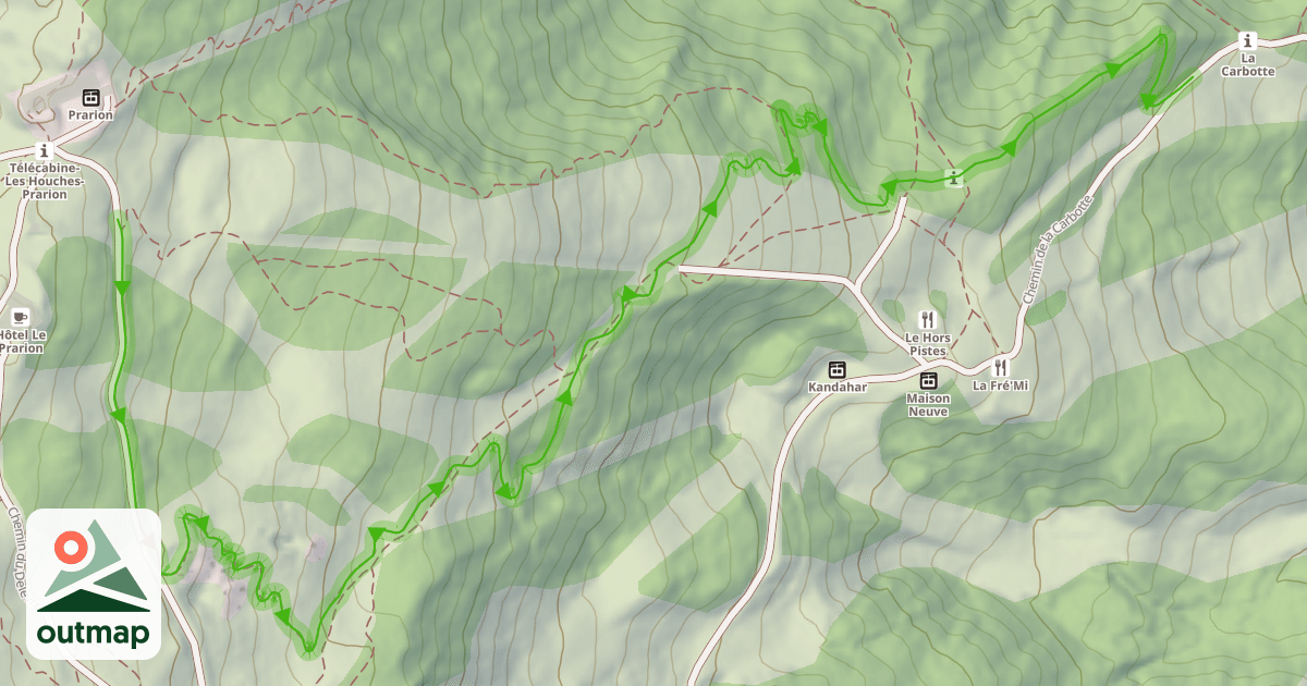 Map of Alpage Respect