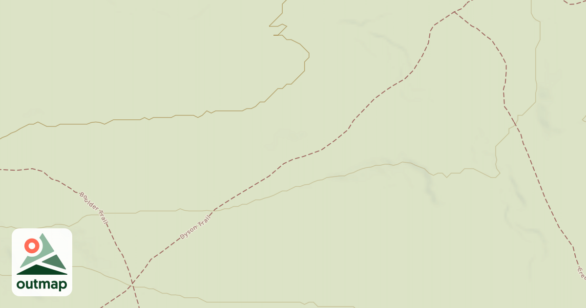 Map of Dixon Miller Recreation Area