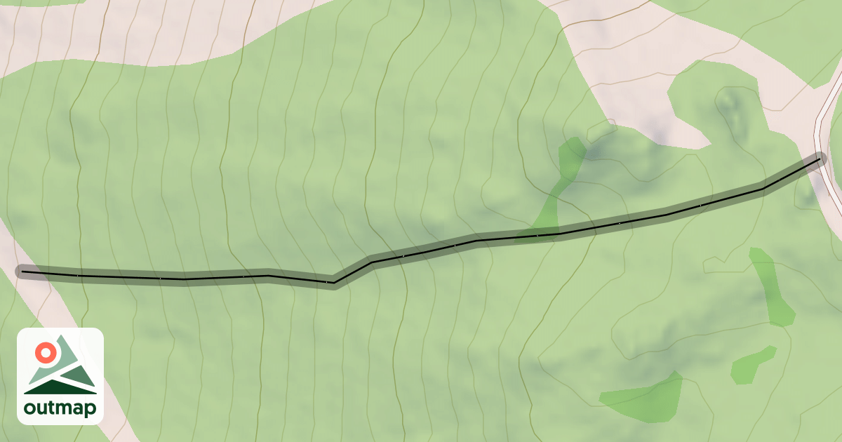 Map of Ski Ways Glades
