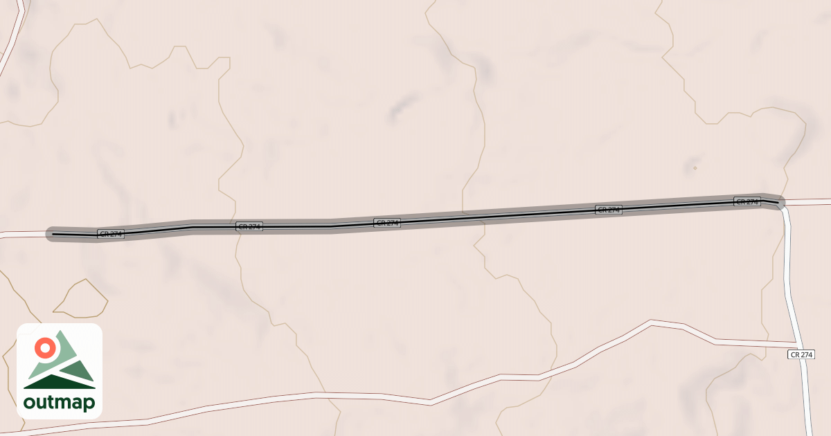 Map of Shumway Mines Road