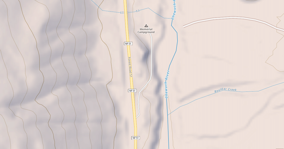 Map preview of MEMORIAL CAMPGROUND