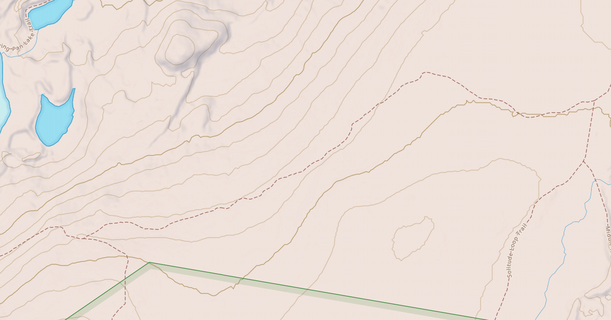 Map preview of USFS Motor Vehicle Use Map Trails 3735