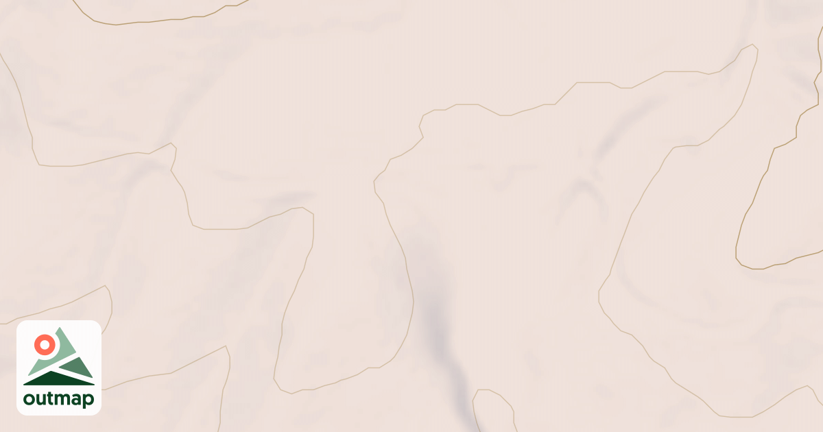 Map of UPPER PETIT JEAN SPUR