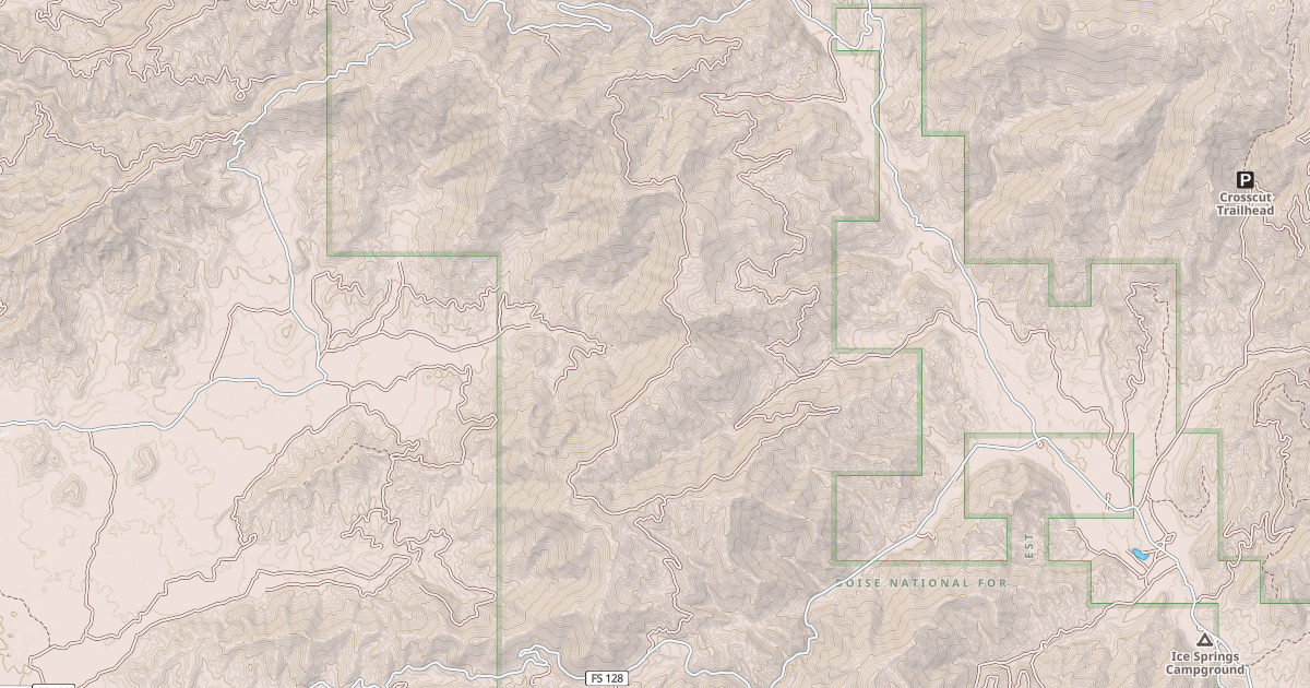 Map preview of NORTH MEADOW CR