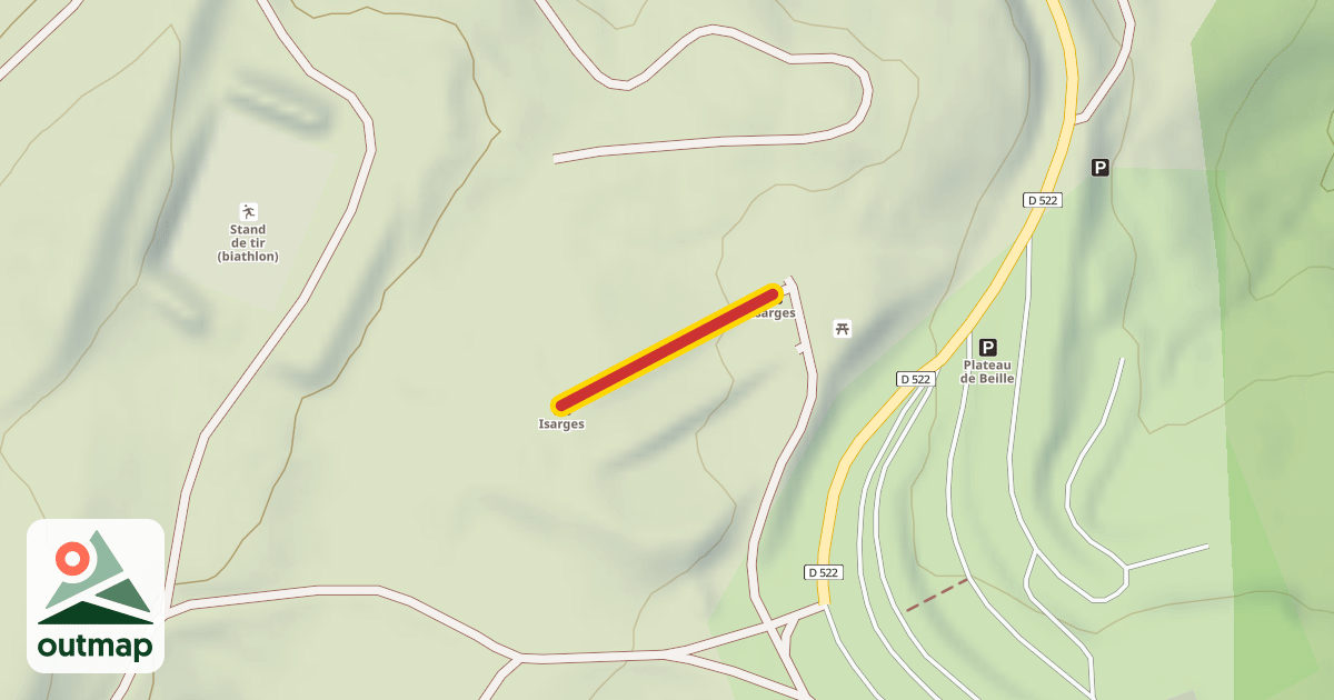 Map of Isarges