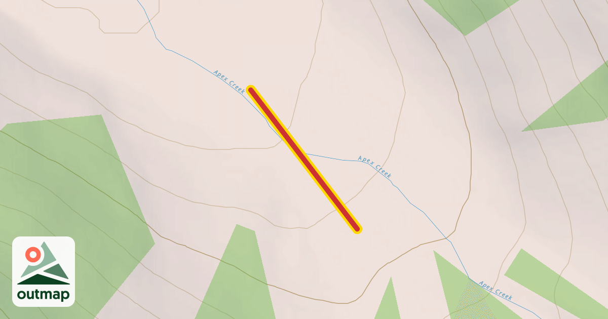 Map of Hummer Handle Tow