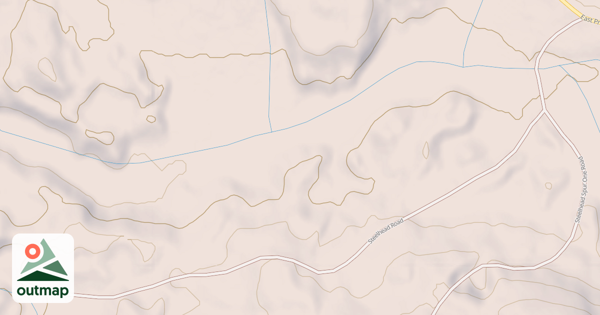 Map of STEELHEAD
