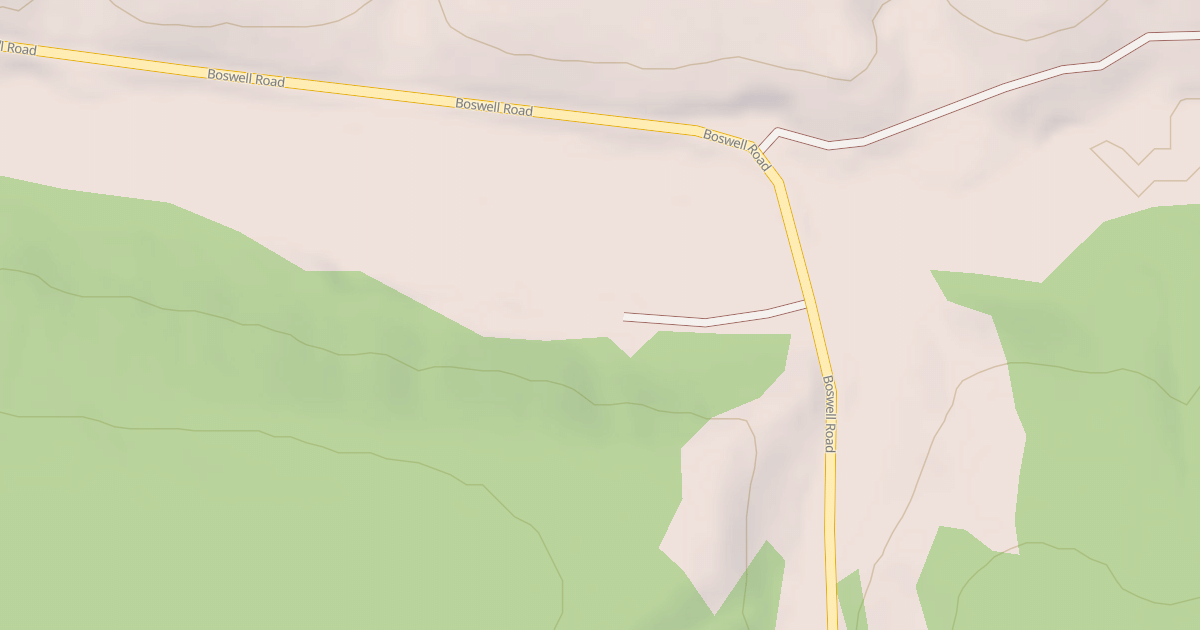 Map preview of BOSWELL CREEK CG