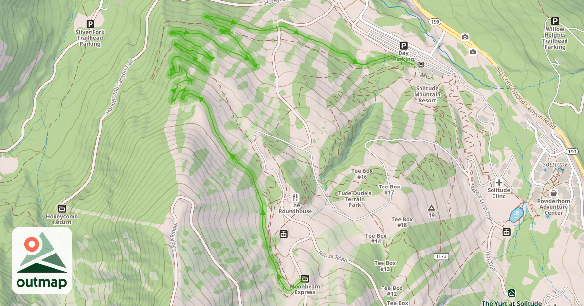 Map of Mother Lode Trail