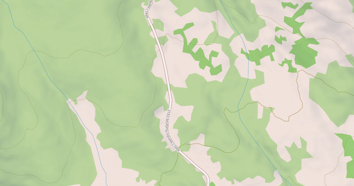 Map preview of Murphy-Squaw Creek