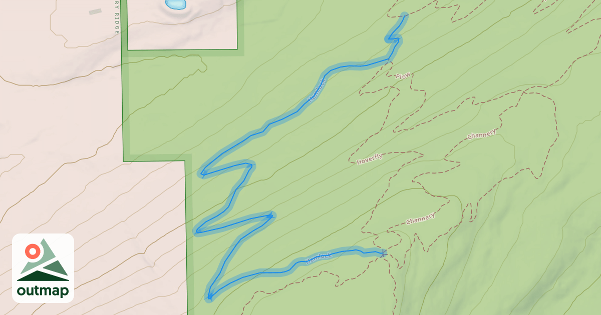 Map of Hemlock