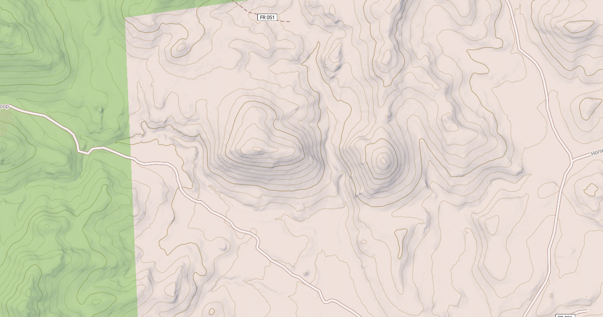 Map preview of USFS Motor Vehicle Use Map Roads {73CE4006-17E0-45A0-8260-B8BDD612B660}