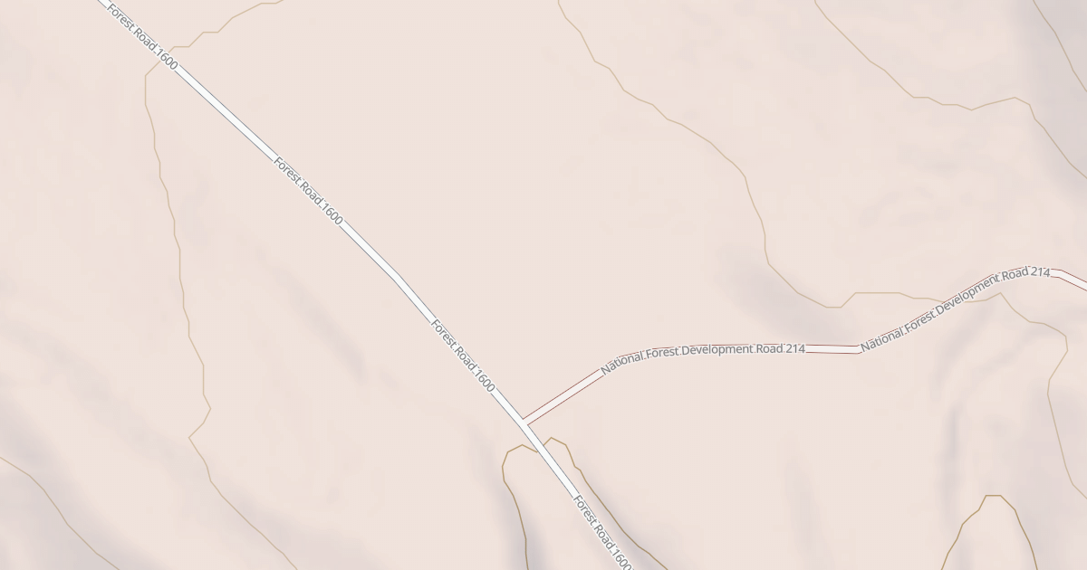 Map preview of USFS National Forest System Roads {5F1FB0ED-BFD9-4061-9FD9-89BFB2B07926}