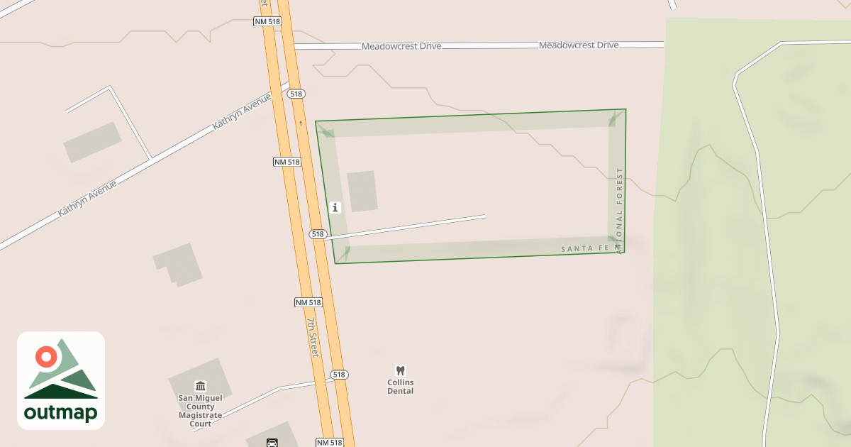 Map of LAS VEGAS ADMIN SITE