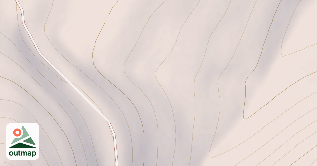 Map of LITTLE CAMAS RIDGE